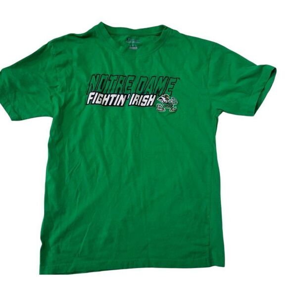 Champion Other - Notre Dame Fighting Irish T Shirt Boys Large Football NCAA
